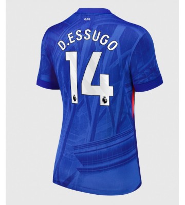 Chelsea Dario Essugo #14 Primera Equipación Mujer 2025-26 Manga Corta